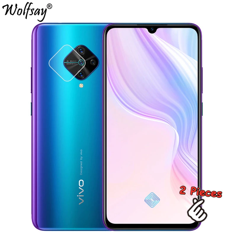 

2 шт., нано-камера для Vivo Y9S, защитная пленка на экран для Vivo Y9S