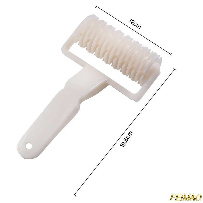 

Large Pizza Roller Cutter Pie Cookie Cutter Pastry Dough Roller Lattice Cutter