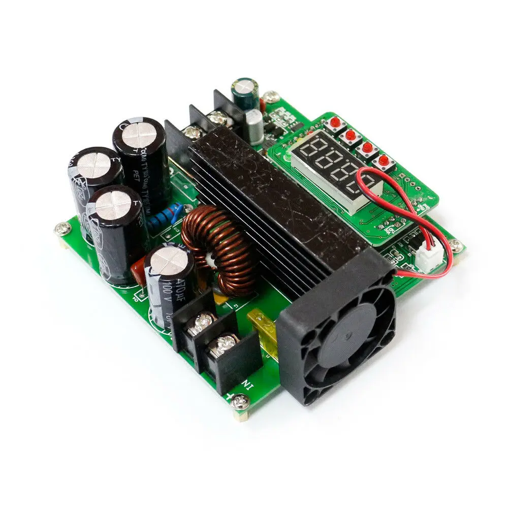 Высокоточный преобразователь постоянного тока B900W с входным напряжением от 8 до 60 в до 10-120 В, 900 Вт, светодиодный контроллер, повышающий преобразователь «сделай сам», трансформатор напряжения, модульный регулятор