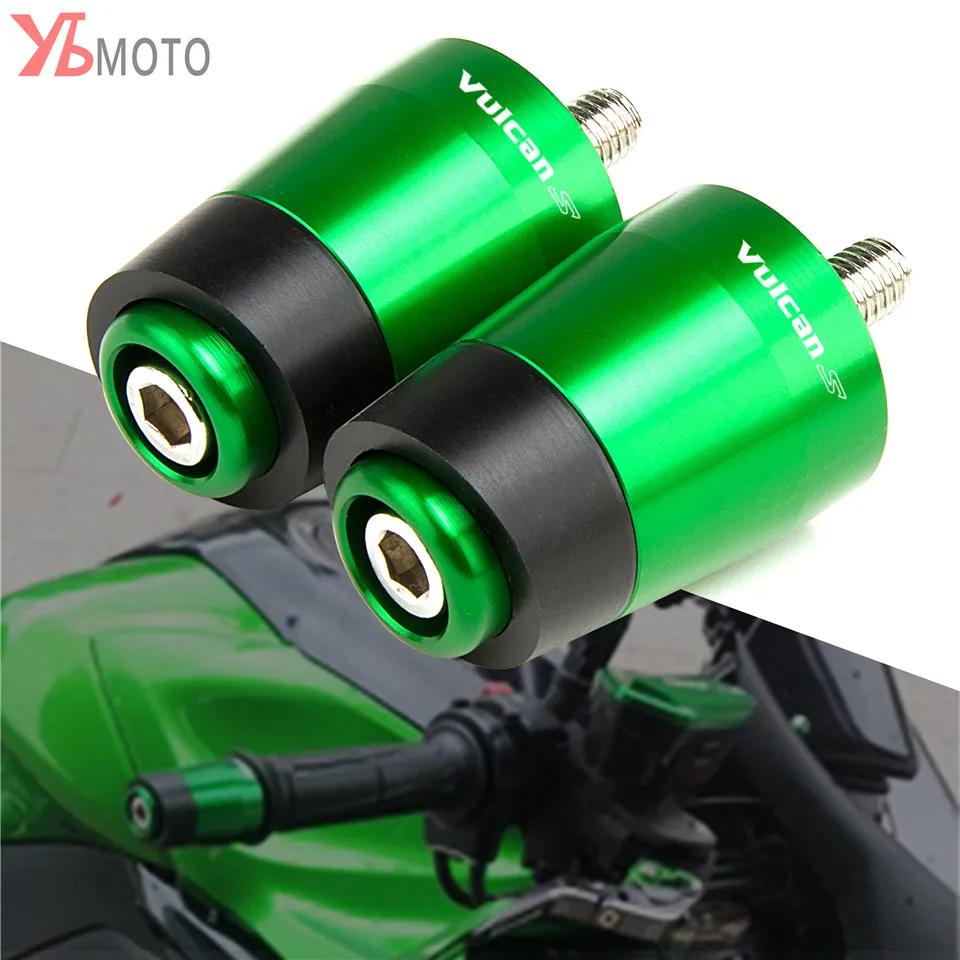 Высококачественные мотоциклы CNC ручки руля заглушки анти Вибрация для KAWASAKI Vulcan S