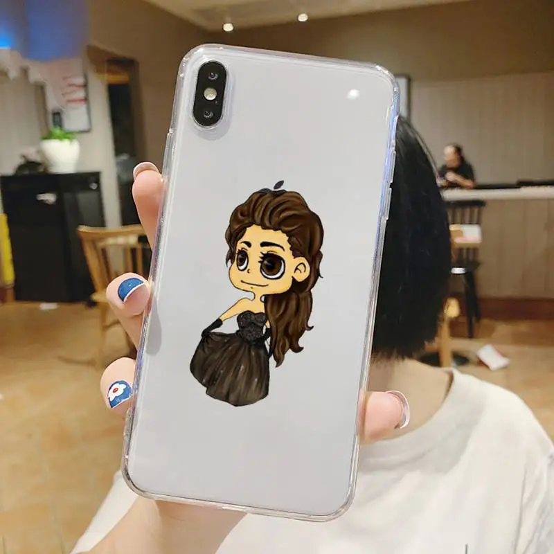 

The Vampire Diaries American TV show Phone Case Transparent soft For iphone 5 5s 5c se 6 6s 7 8 11 12 plus mini x xs xr pro max