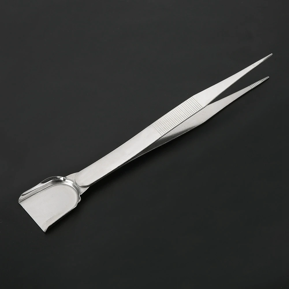16 2 см Пинцет из нержавеющей стали с лопатой для ювелирных изделий алмазные