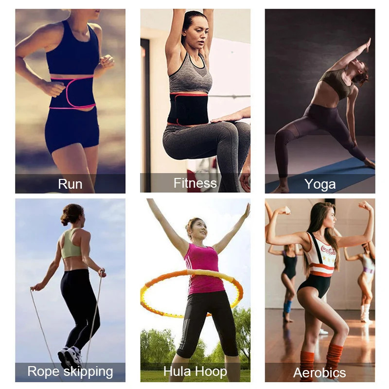 

1pcs Waist Trainer Corset Silver Ion Rubber Belt Weight Loss Fat Slimming Strap Body Waist Support Girdle Shapewear