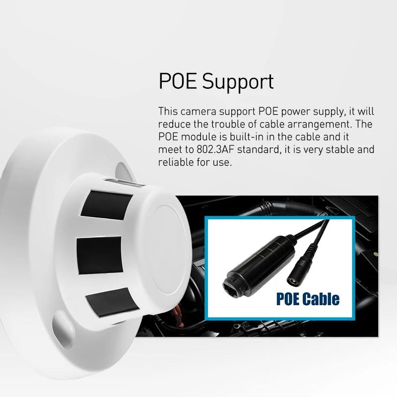 IP-камера системы видеонаблюдения H.265 HD 3MP POE 1296P 1080P | Безопасность и защита