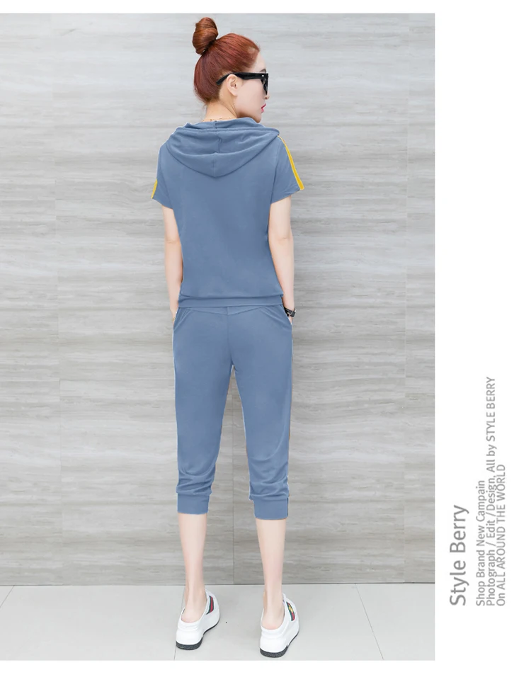 Спортивные костюмы для женщин из двух частей спортивные костюмы co-ord комплект летней одежды желтые наряды размера плюс толстовки топ и брюки