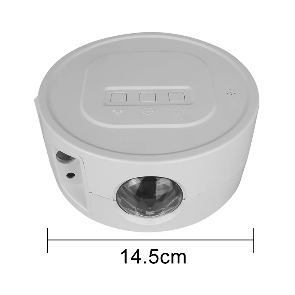 

9 Colors Ocean Waving Light Starry Sky Projector LED Nebula Cloud Night Light 360 Degree Rotation Night Light Lamp for Kids