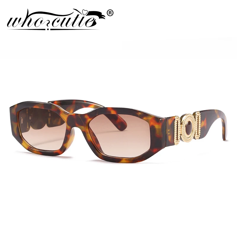 

Женские солнцезащитные очки WHO CUTIE в прямоугольной оправе с цветными линзами, цвет в ассортименте, 2021
