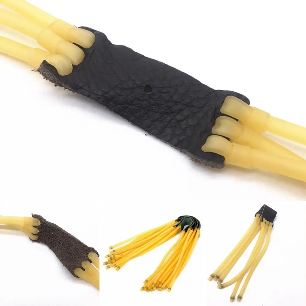 10 шт./компл. Эластичный банджи 3 резинки для рогатки катапульты охоты на открытом