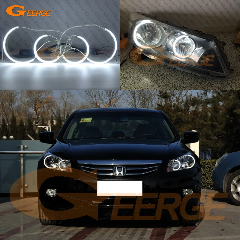 Для HONDA ACCORD 2008 2009 2010 2011 2012 Седан отличный C-образный стиль ультра яркий CCFL комплект