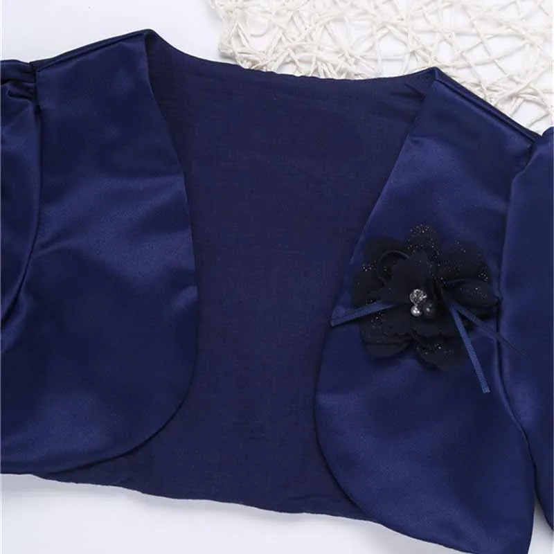 Детская куртка болеро с длинным рукавом для девочек от 9 до 10 месяцев|Свадебные