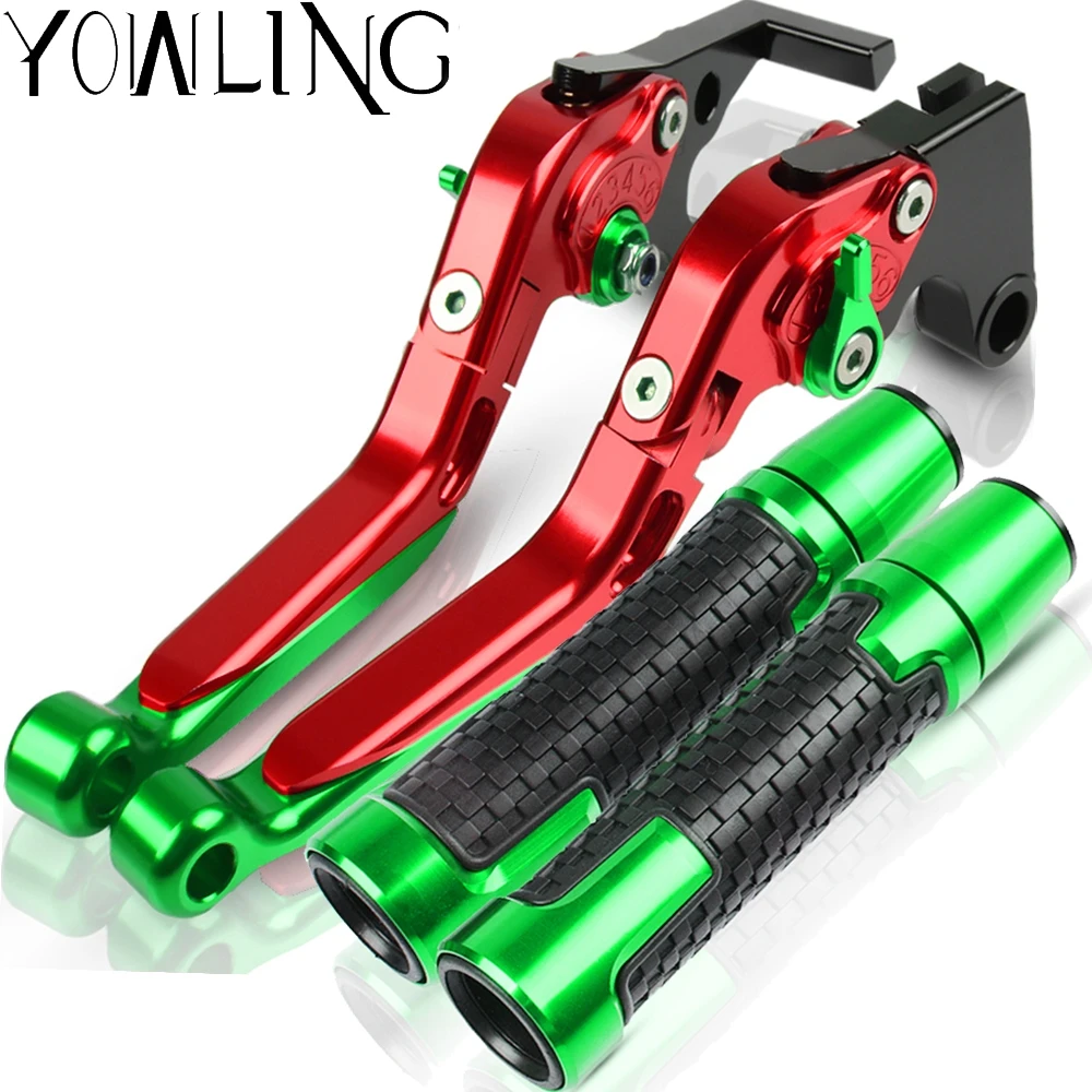 

Z900 For Kawasaki Z900 2017 2018 2019 2020 Motorcycle Handle grips handlebar grip ends & Brake Clutch Levers Accessories