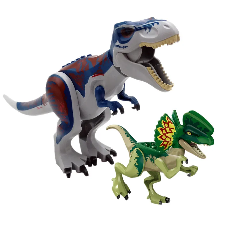 Фигурки конструкторы Парк Юрского периода рапторы тираннозавр рекс карнотзавр