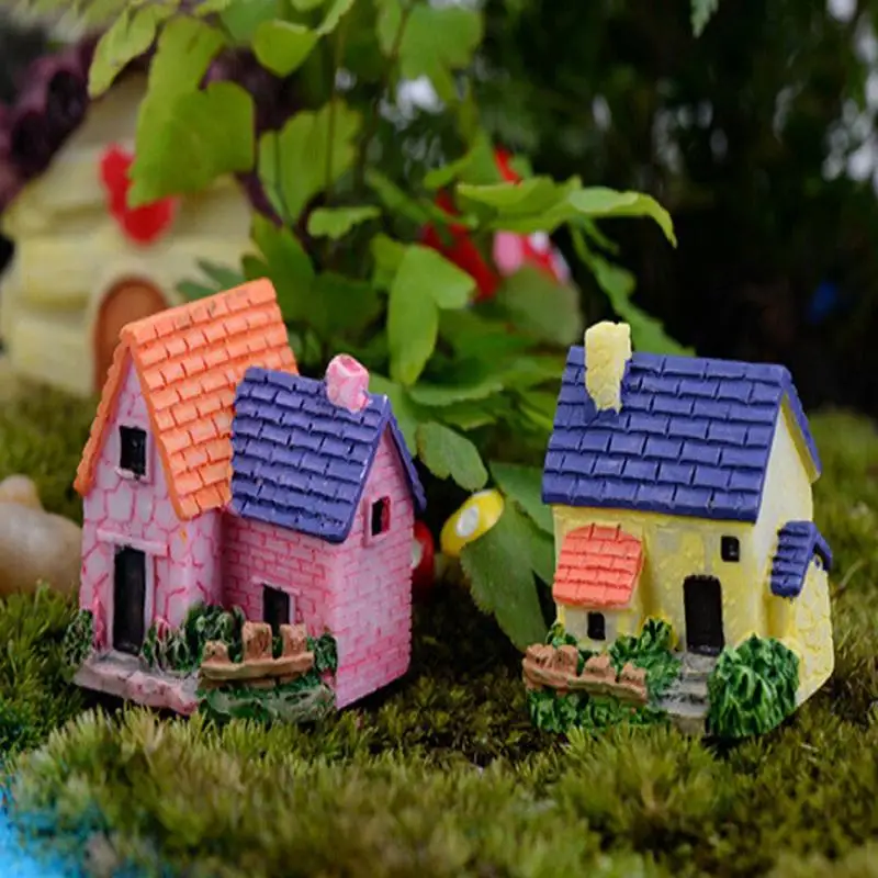 

Mini Castle Fairy Garden Miniatures Castles Terrarium Figurines Miniature Garden Decoration Miniature Fairy Figurines