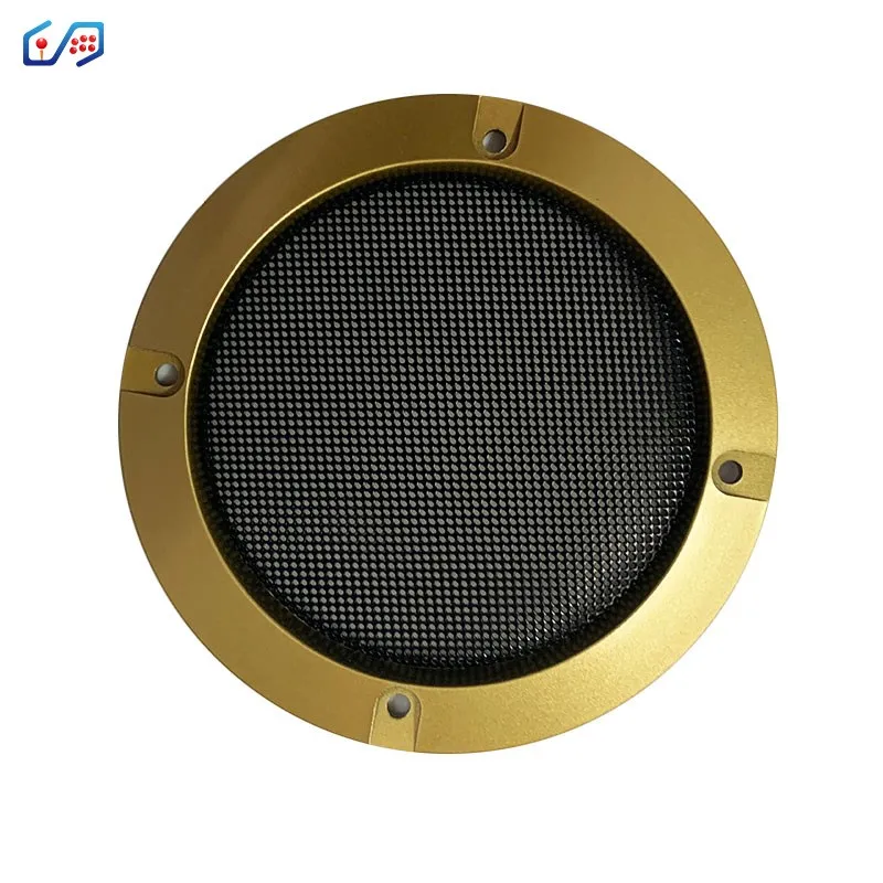 

10 Pcs 4 inch Arcade Machine Speaker Net With Protective Black Iron Mesh For JAMMA Arcade Cabinet Parts Speakers