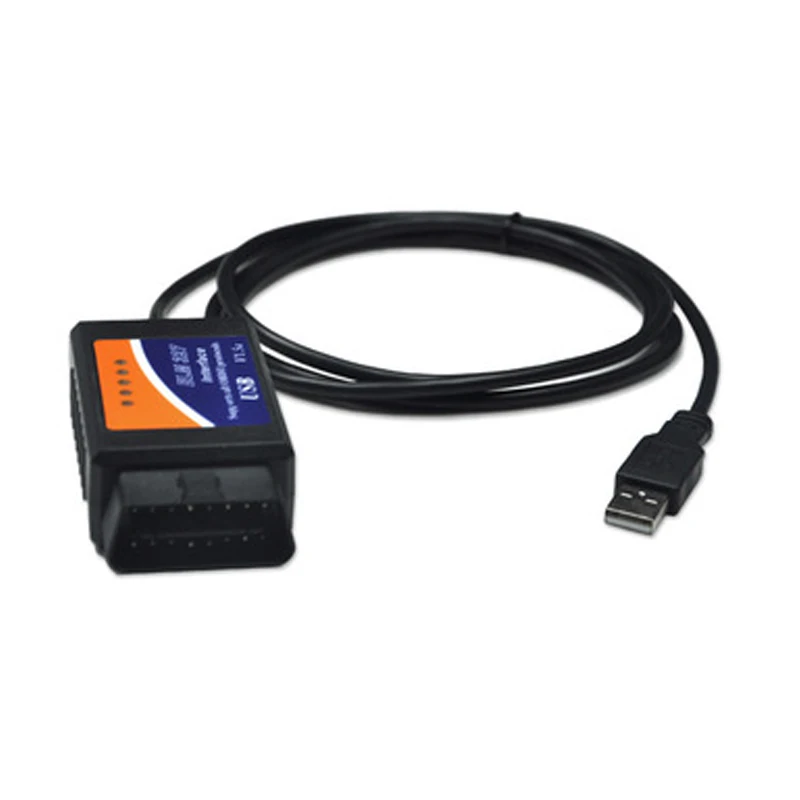 Диагностический прибор OBD2 ELM327 V1.5 USB/Bluetooth ELM 327 V 1 5 OBDII мини сканер OBD 2 автомобильный