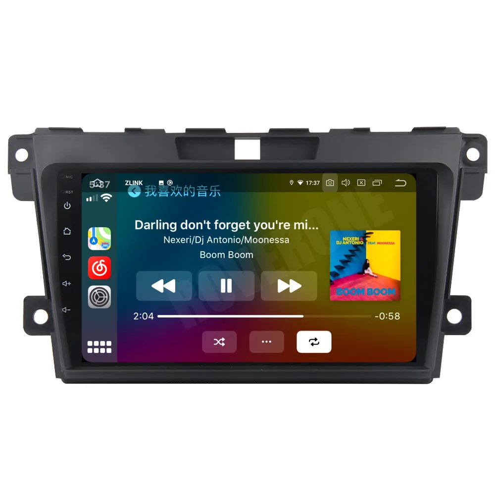 RoverOne Android 10 автомобильный радиоприемник с навигацией GPS плеер для Mazda CX7 CX 7 2008 2015