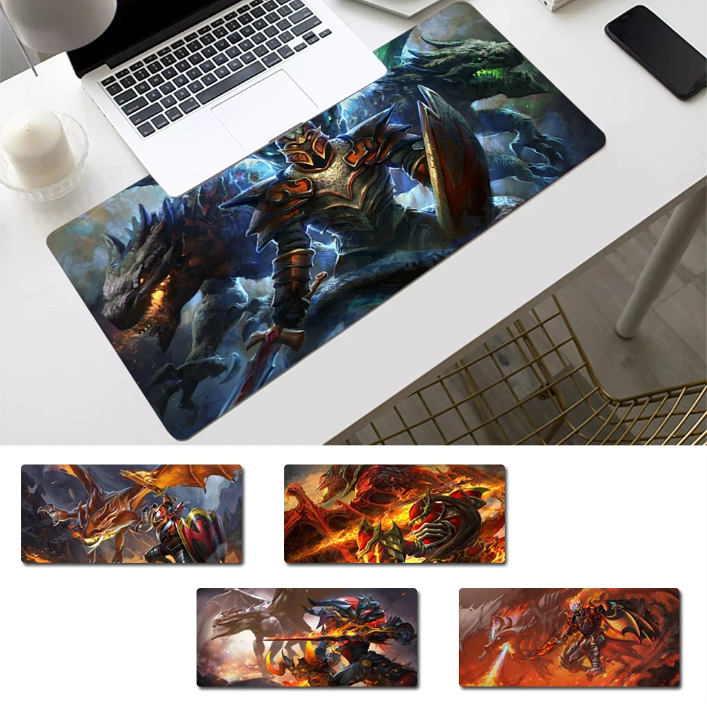 

Elegant Dragon Knight Dota 2 Mouse Pad Laptop PC Computer Mause Pad Desk Mat For Big Gaming Mouse Mat For Overwatch/CS GO