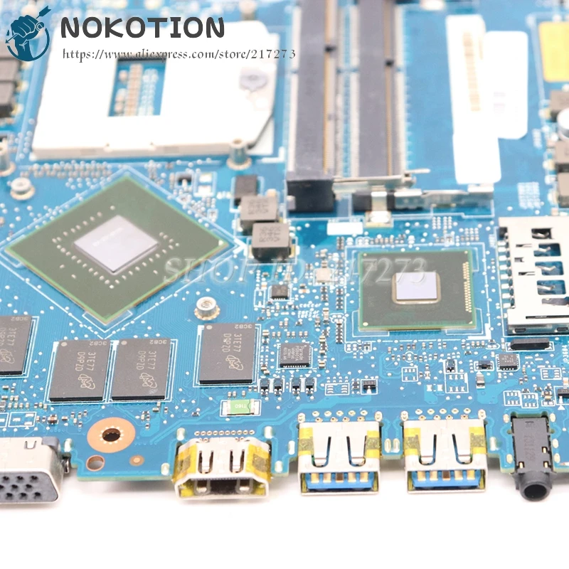 nokotion for toshiba satellite p50t a p50 a laptop motherboard h000057230 vgsg_gs mb main board ddr3l gt745m graphics free global shipping