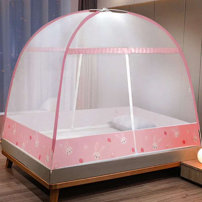 

Portable Installation -free Mosquito Net Bedroom Mosquito Net Bed Zipper Mosquito Net Simple Foldable Mosquito Net Home Textile