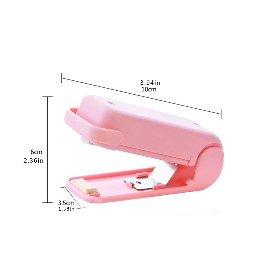 

Mini Portable Bag Clips Ceramic Impulse Vacuum Bag Sealer Home Electric Heat Sealing Machine Capper For Packing Plastic Bag Clip