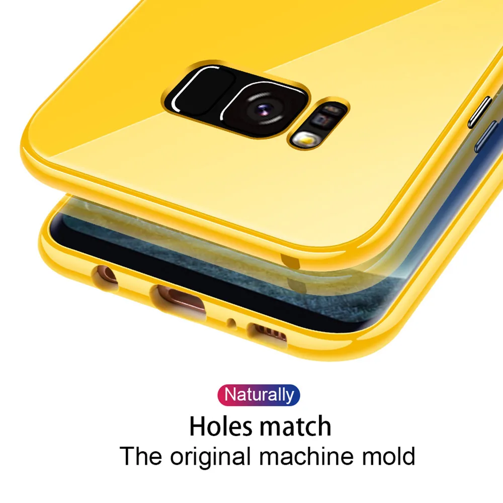 KISSCASE Macaron металлический магнитный чехол для samsung S8 S9 S10 Plus S7 Edge Note 8 9 10 телефона