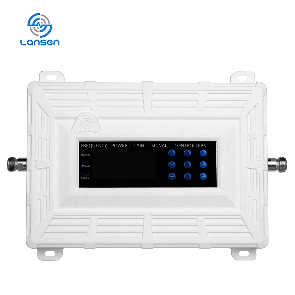 

AGC ALC Good Quality 2G 3G 4G Signal Booster Oscillation Alarm Power 850 1800 2100 Cell Phone Repeater