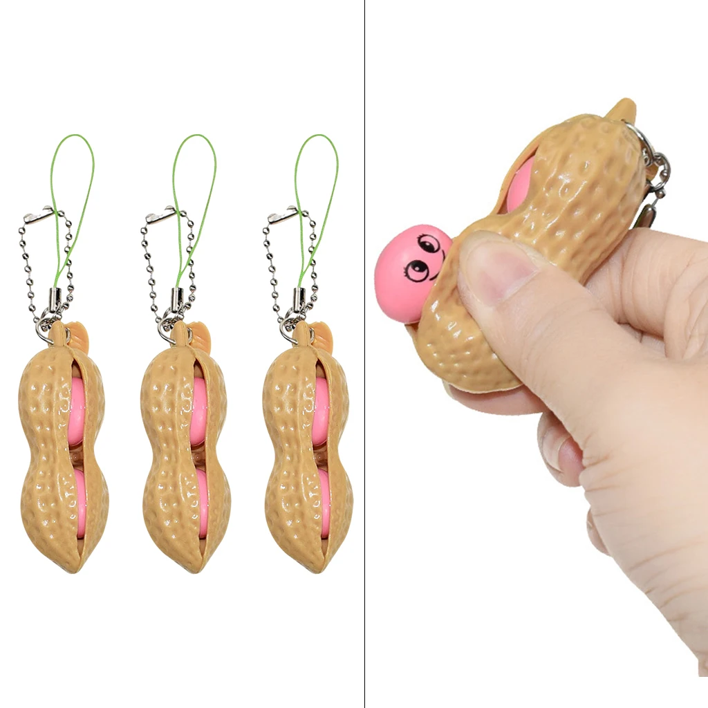 Juego de bolas para apretar para aliviar el estr&eacute;s, juguete colgante infinito, antiansiedad, antiestr&eacute;s-2
