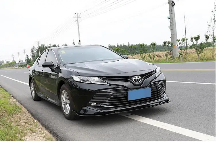 Комплект спойлера для кузова Camry 2016 2018 TOYOTA ABS задний спойлер бампер диффузор