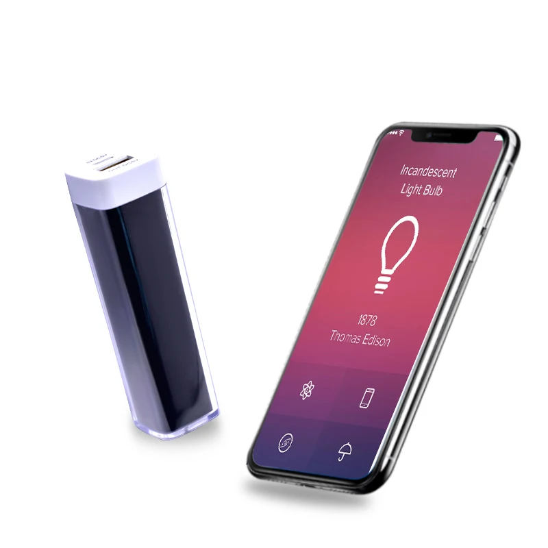 2018 роскошный Париж 4000mAh Lipstic форма банк питания батарея умное портативное мини