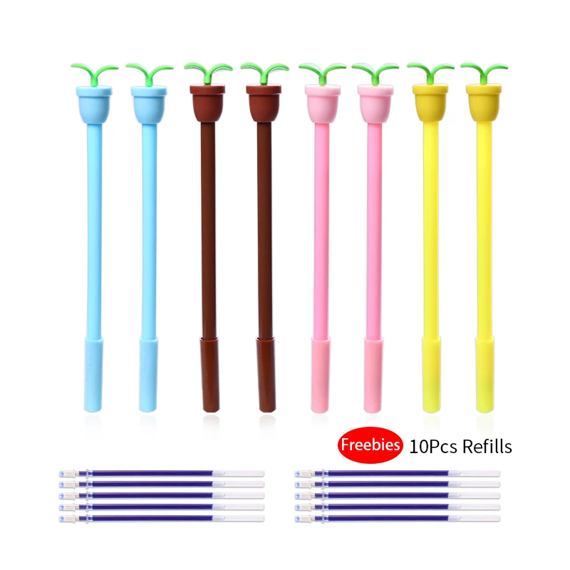 8 шт./компл. Творческий Созвездие ростки соломы животных гелевая ручка тонких