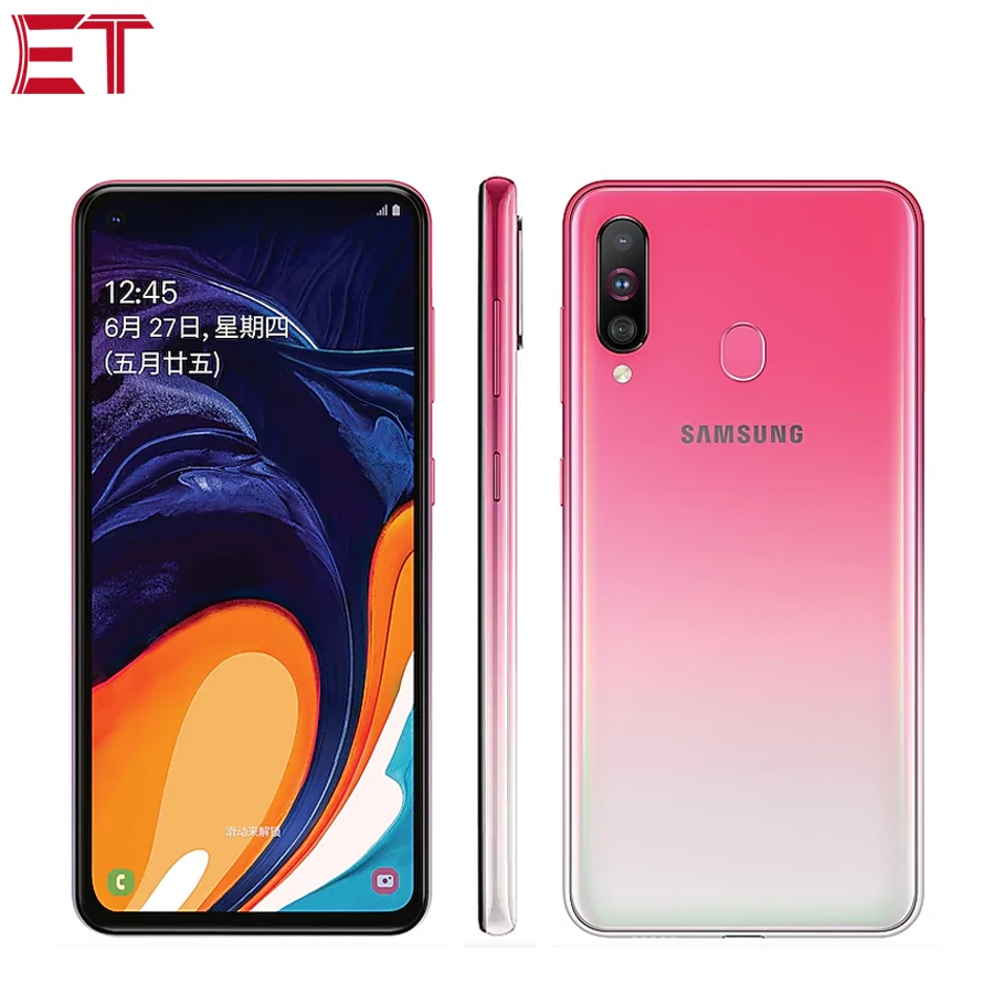 Фирменная Новинка Samsung Galaxy A60 мобильный телефон 6 3 &quot6G RAM 64 Гб/128 ГБ ROM Snapdragon 675 Octa Core