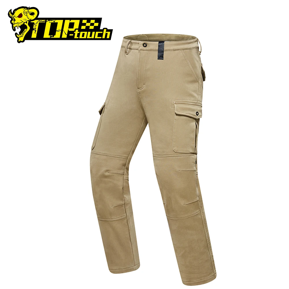 

DUHAN Motorcycle Pants Waterresistant Cargo Pants With CE Protection Motocross Pants Windproof Pantalon Moto 2 Colour for Men