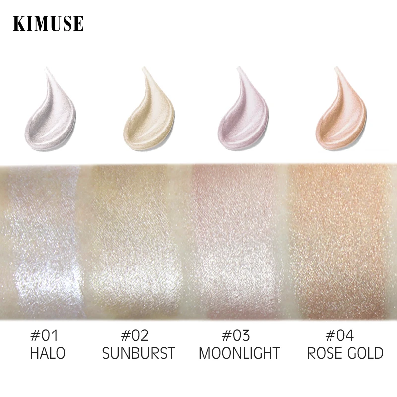 KIMUSE осветлитель для макияжа Жидкий Хайлайтер лица Контур Осветляющий консилер