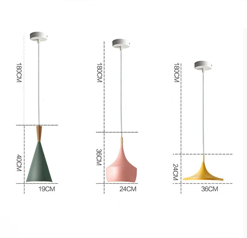 Люстры в скандинавском стиле для ресторана железная алюминиевая Люстра отеля