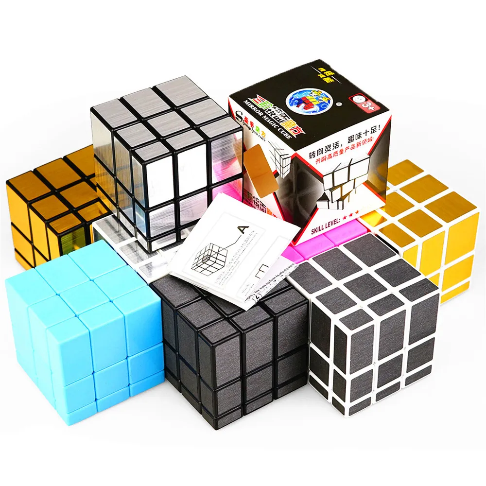 ShengShou 3x3x3 с глянцевым покрытием головоломка Кубик Рубика для профессионалов