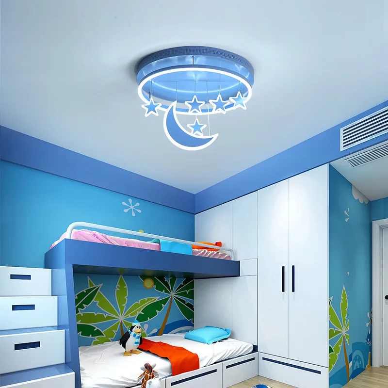 

Moon Hanging Star Lights For Room Decoration Fancy Room Decor Led Cute Bedroom Lights For Girl Boy Room Lighting Kids Room Light