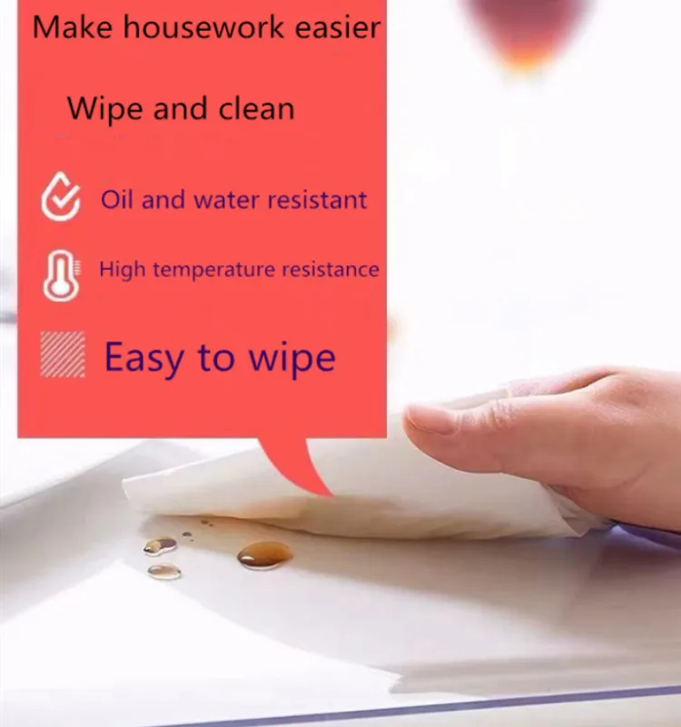 ПВХ 1 0 мм скатерть из мягкого стекла прозрачность Водонепроницаемая