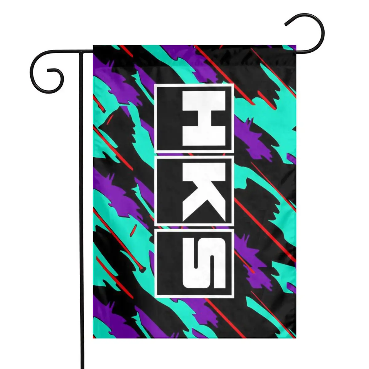 HKS Flag Garden flags 30 X 45 cm double-sided flags, used for garden decoration and courtyard decoration