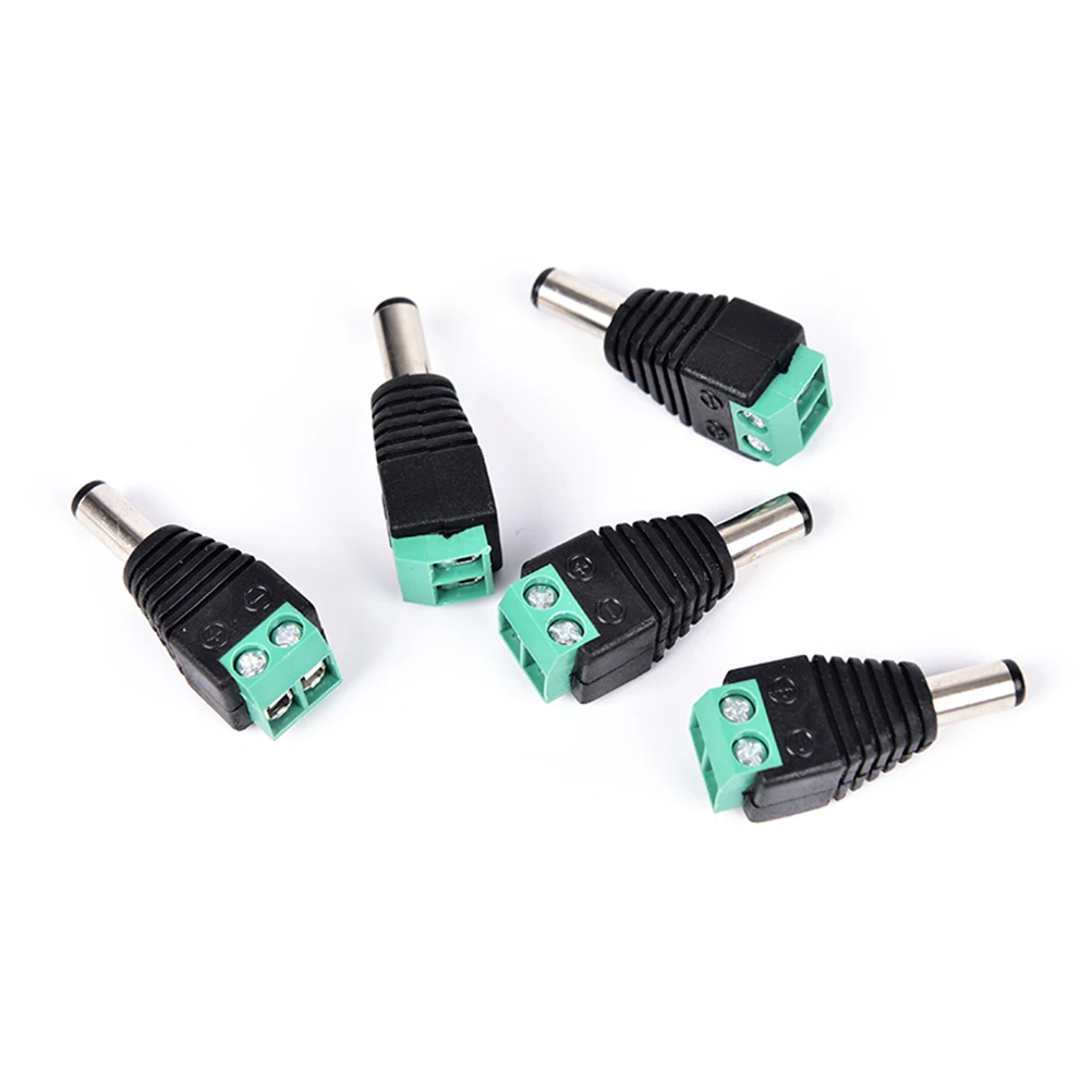 5 шт./лот разъем питания постоянного тока Женский или мужской винтовой Тип