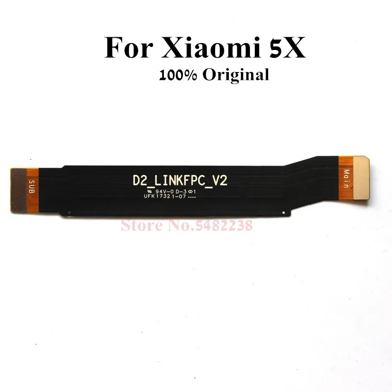 Оригинальный USB-разъем для материнской платы гибкий кабель Xiaomi 5X mi5x лента