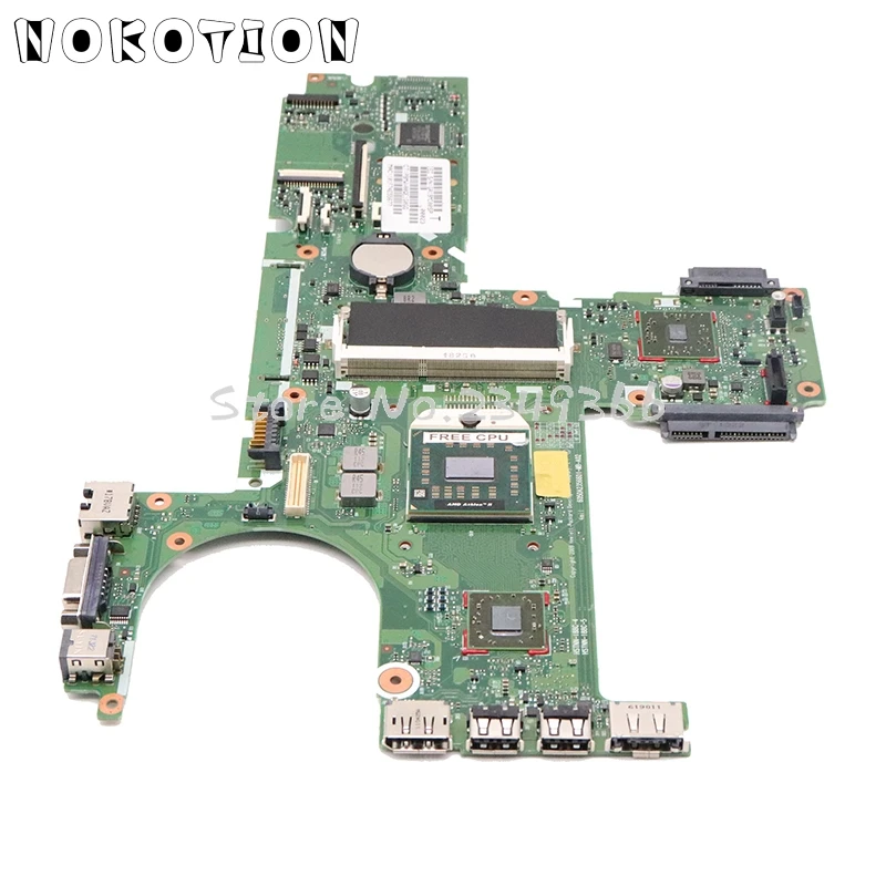 NOKOTION 613397-001 материнская плата для ноутбука Hp Probook 6445B 6455B 6555B основная плата 6050A2356601-MB-A02 DDR3 разъем S1 Бесплатный процессор
