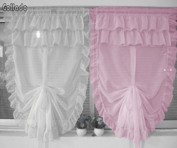 Корейская модель для девочек Liftable воздушный шар занавески гостиной спальни