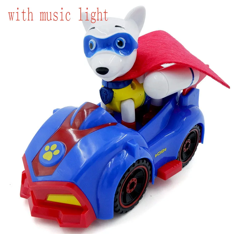 9 стилей музыкальный свет аниме патруль фигурка лапа деформация самокат