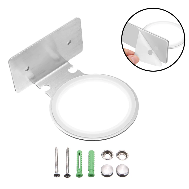 

Hair Dryer Holder ABS Bathroom Shelf Storage Holder Rack High Quality Wall Mounted Organizer for Hairdryer Supplies 12*10cm