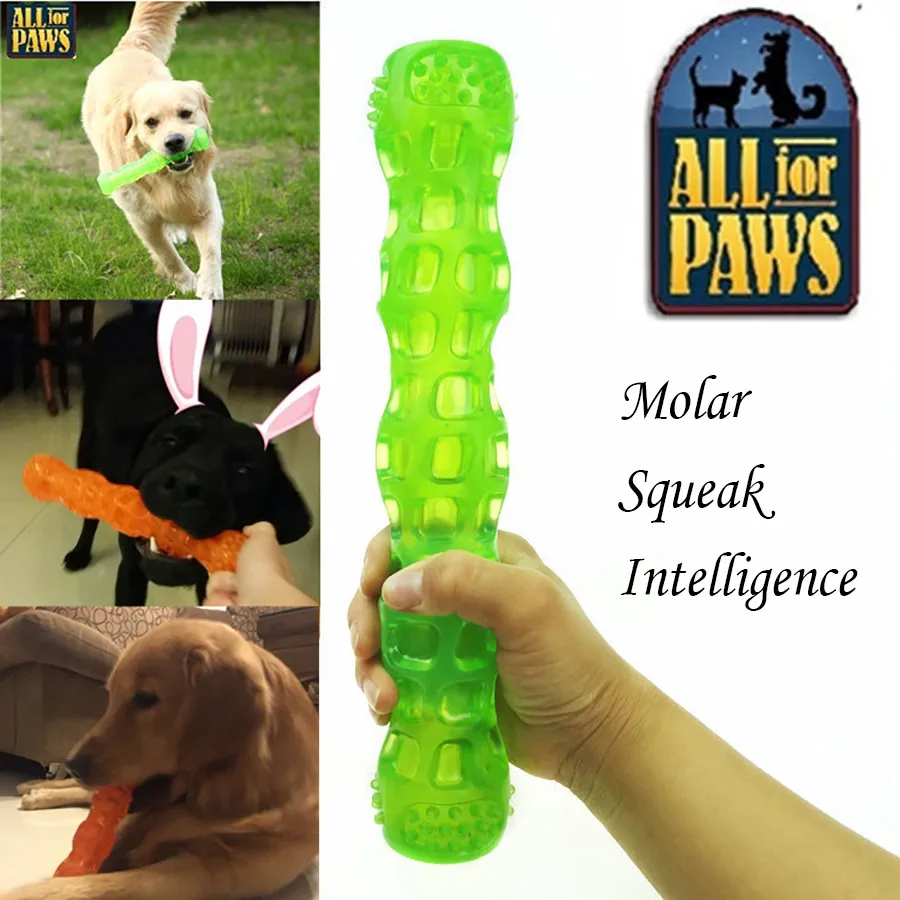 

Pet Dog Rubber Bone Toys Squeak Training Playing Huisdieren Dog Toys Squeaky Chew Juguetes Perros Pet Puppy BB50DT