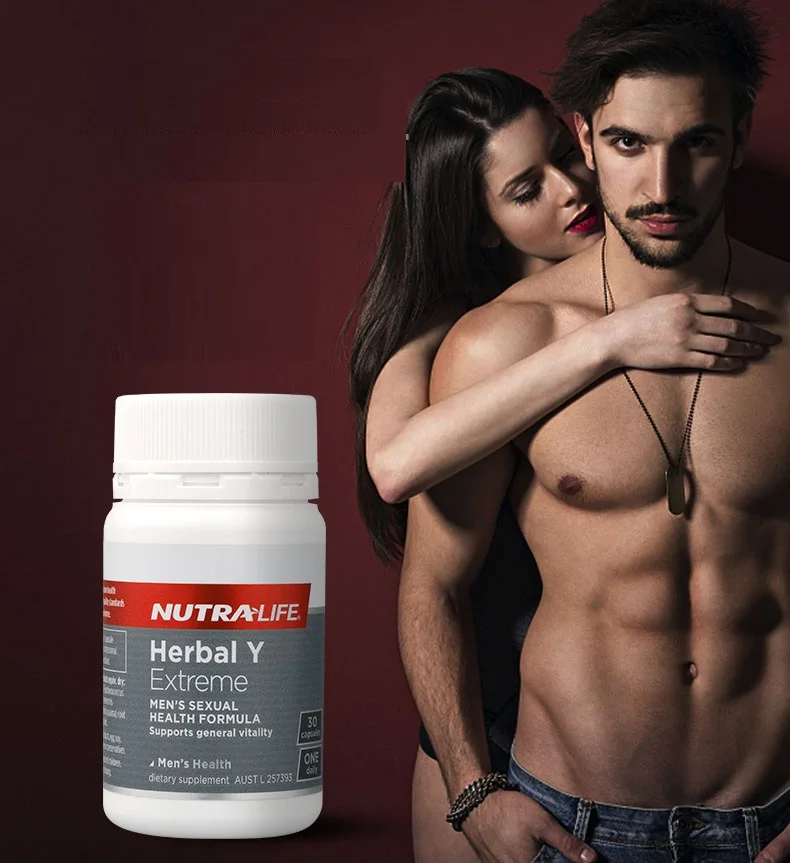 

NutraLife HERBAL Y EXTREME Horny Goat Weed PILLS Male Tonic Men Sexual Vitality Reproductive Health Healthy Sperm Fight Stress