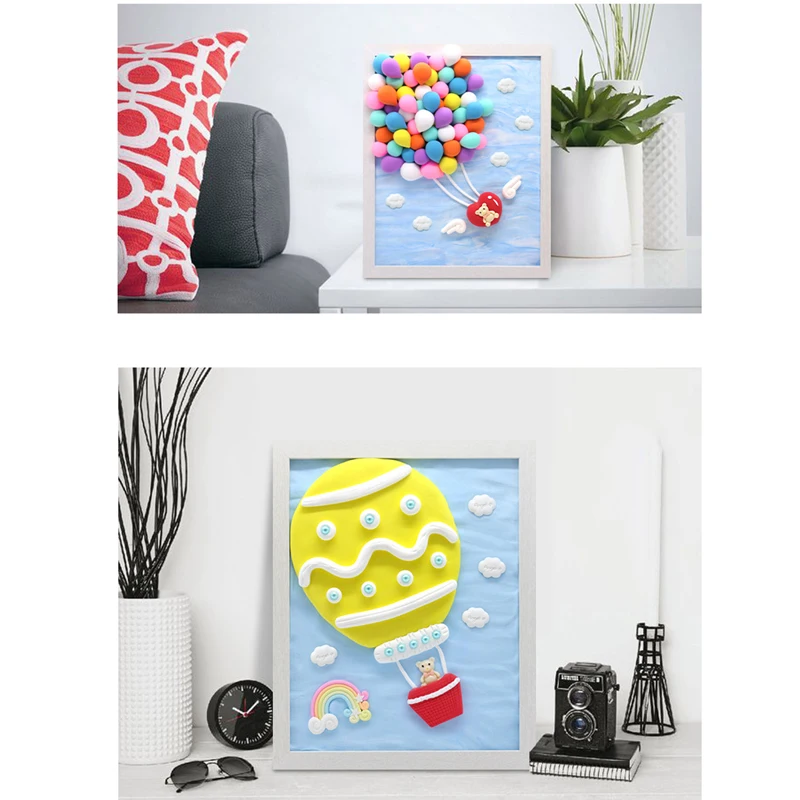 Детские Поделки игрушки для девочек Материалы творчества глина живопись DIY