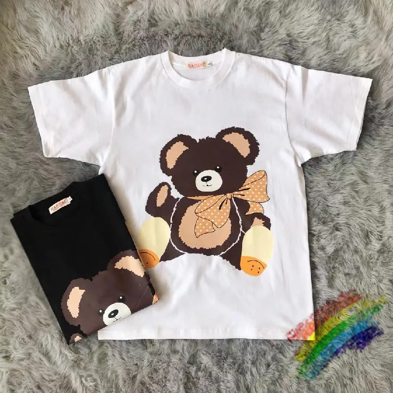 

Summer Style Little Bears KAPITAL T-shirt Men Women High Quality Digital Printing Casual Top Tees T Shirts