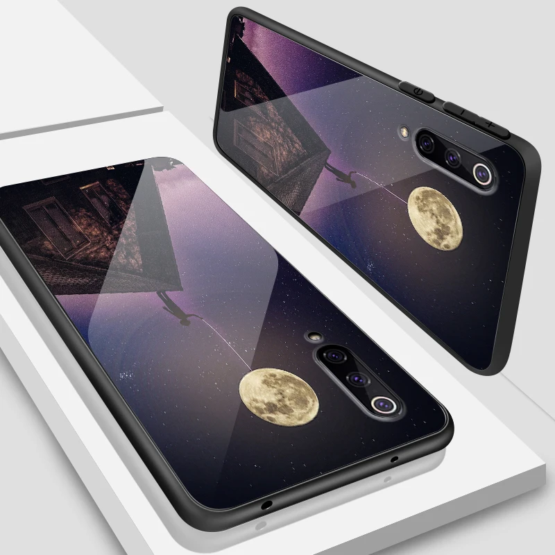 W396 Чехол из закаленного стекла для Xiaomi 5X6X8 9 SE A1 A2 Lite Мягкий чехол из ТПУ для Redmi Note 4x 5A 6 7 Pro Prime жесткий бампер чехол для телефона - Цвет: W396
