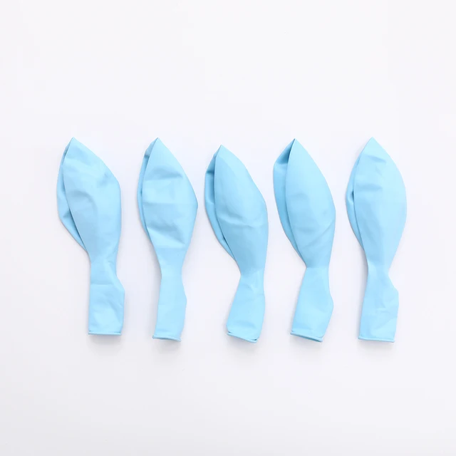 

Blue maca balloon